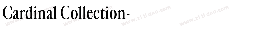 Cardinal Collection字体转换